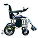 oracle lightweight foldable power wheelchair side