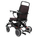 Pegasus Carbon Fiber Wheelchair Color Black Back Side View