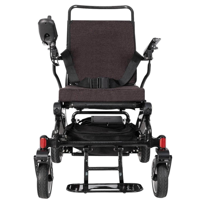 Pegasus Carbon Fiber Wheelchair Color Black Front View