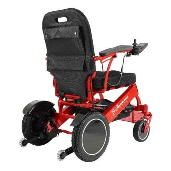 Pegasus Plus HD Bariatric Foldable Wheelchair Back Right Side View
