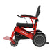 Pegasus Plus HD Bariatric Foldable Wheelchair Color Red Left Side View