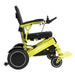 Pegasus Plus HD Bariatric Foldable Wheelchair Color Yellow Side Right Side View
