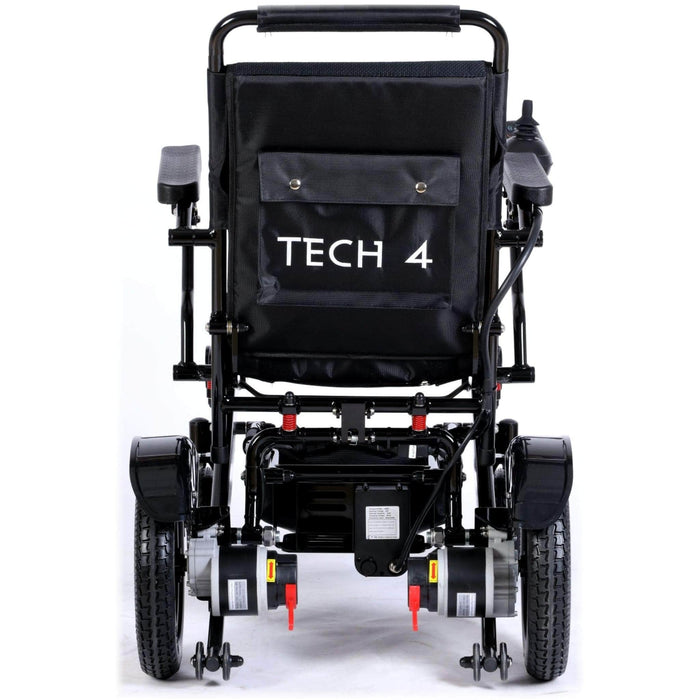 Tech 4 Folding Power Wheelchair Back