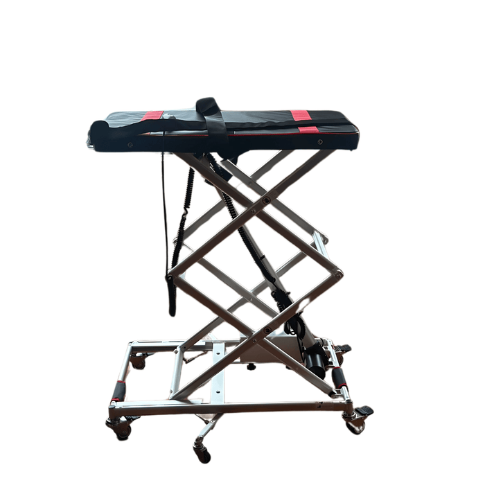 Vulcan Wheelchair Lift Raised All The Way Up With White Background