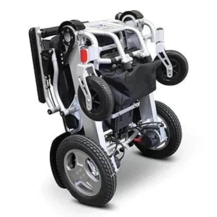 EW-M45 Folding Power Wheelchair Color Back View Folded