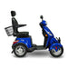 EwheelsEW464WheelMobilityScooterColorBlueRightSideViewwithBackBasket