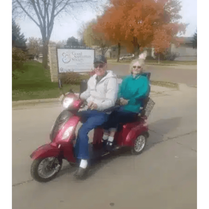 EMS 2S600 Double Seat Electric Mobility Scooter