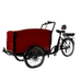 Dutch Cargo Electric Tricycle Side View