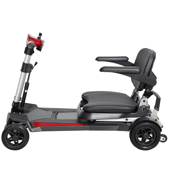 MobiFree Folding Mobility Scooter – Lightweight 4-Wheel Travel Scooter, Airline-Approved, 1-Step Fold