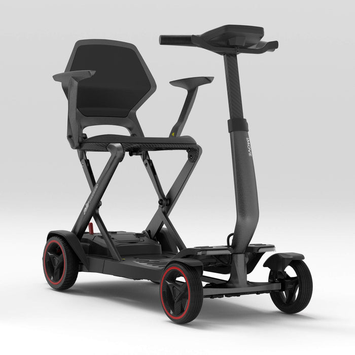 iMOVE AirCarbon Folding Mobility Scooter with HD color display and front lighting
