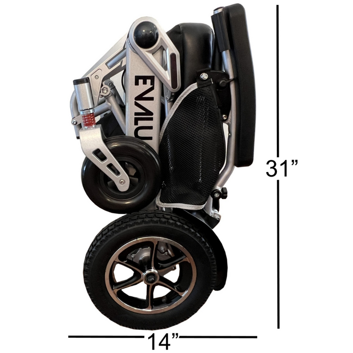 Evaluation Auto Fold Heavy Duty Power Wheelchair