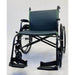  Feather Chair 15lb Lightweight Color Black with Green Backrest Front View