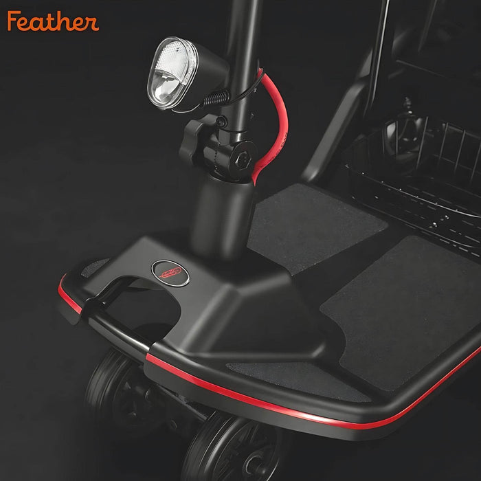 FeatherWeight Mobility Scooter Bumper View and Light