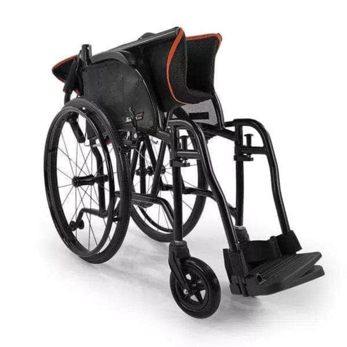Feather Chair 13.5 lbs Ultra Light Featherweight Wheelchair by Feather- Folded View