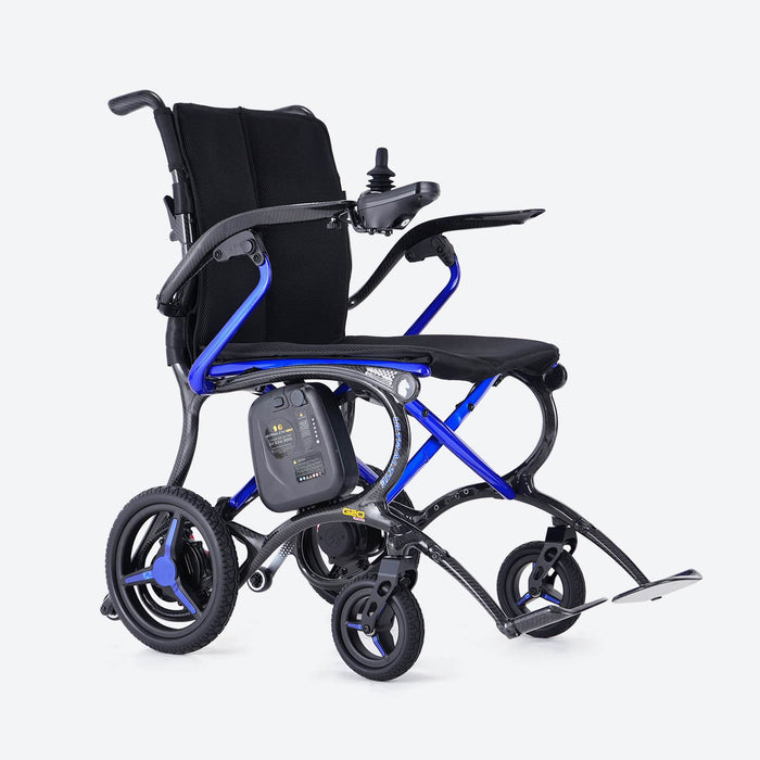 Ultralite G20 PRO folded for travel - Blue