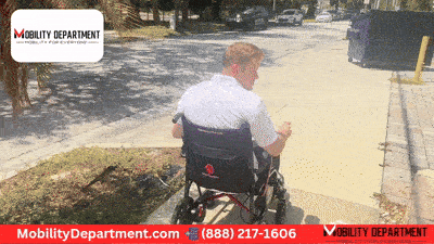 Forcemech Ultralite G10 Carbon Fiber Powerchair - Only 27 lbs