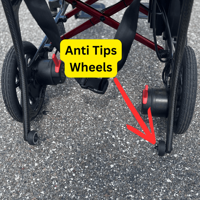 Forcemech Ultra Lite g10 Anti Tip Wheels