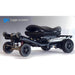 LuggieSuperPlus4WheelFoldingBatriaticMobilityScooterColorBlackFolded