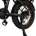 GIO Lightning Folding Electric Bike Wheel and Kick