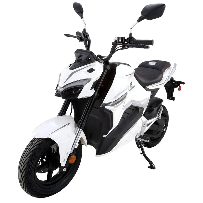 GIO G2000 eMotorcycle in Matte White