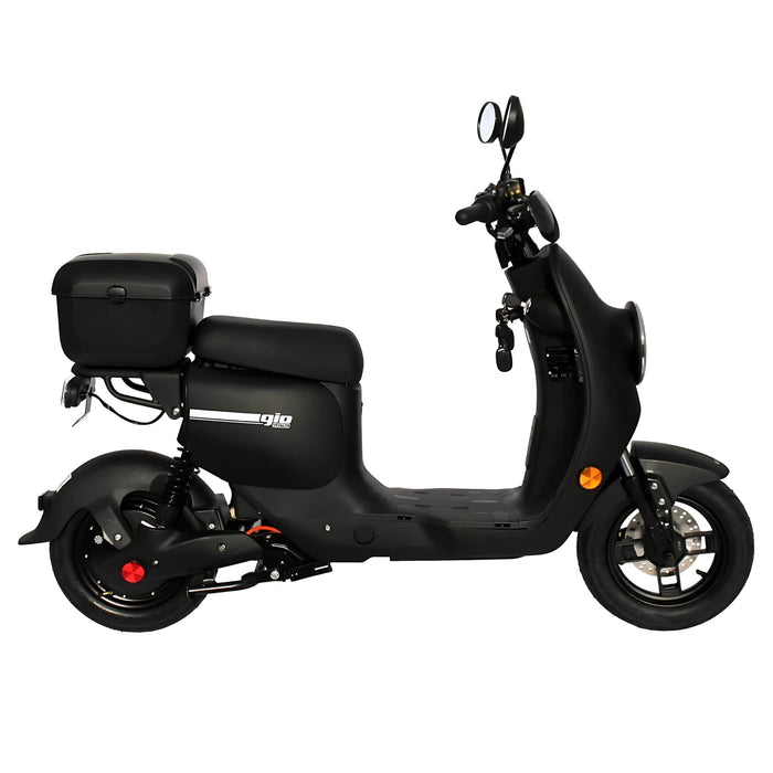 Gio Italia-Ultra Electric Scooter in Black Side View