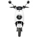 Gio Italia-Ultra Electric Scooter in White Front View