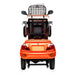 GIO_Regal_Mobility_Scooter_Orange_Back_Storage_Opened