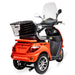 GIO_Regal_Mobility_Scooter_Orange_Back_View