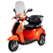 GIO_Regal_Mobility_Scooter_Orange_Front_Side