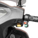 GIO_Regal_Mobility_Scooter_Brown_Side_Controls