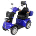 GIO Tron 4-Wheeled Smart Mobility Scooter in Blue