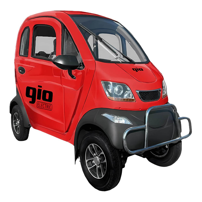 Gio Golf Enclosed Mobility Scooter in Red