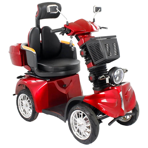 GIO Tron 4-Wheeled Smart Mobility Scooter in Red Main