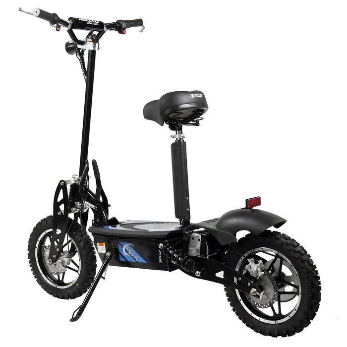 Rosso Cobra Stand-up Electric Scooter Rear Side View