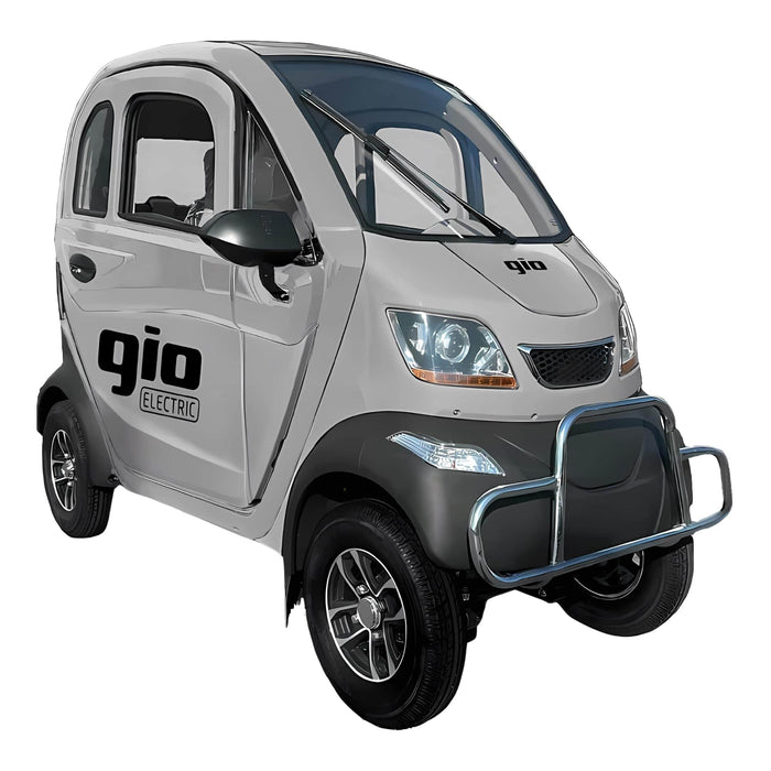 Gio Golf Enclosed Mobility Scooter in Silver