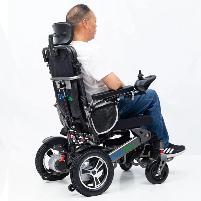 Glide Care G-6R Lightweight Foldable Reclining Electric Wheelchair