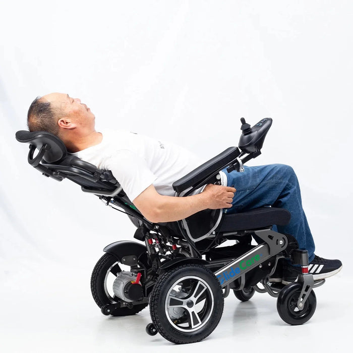 Glide Care G-6R Lightweight Foldable Reclining Electric Wheelchair