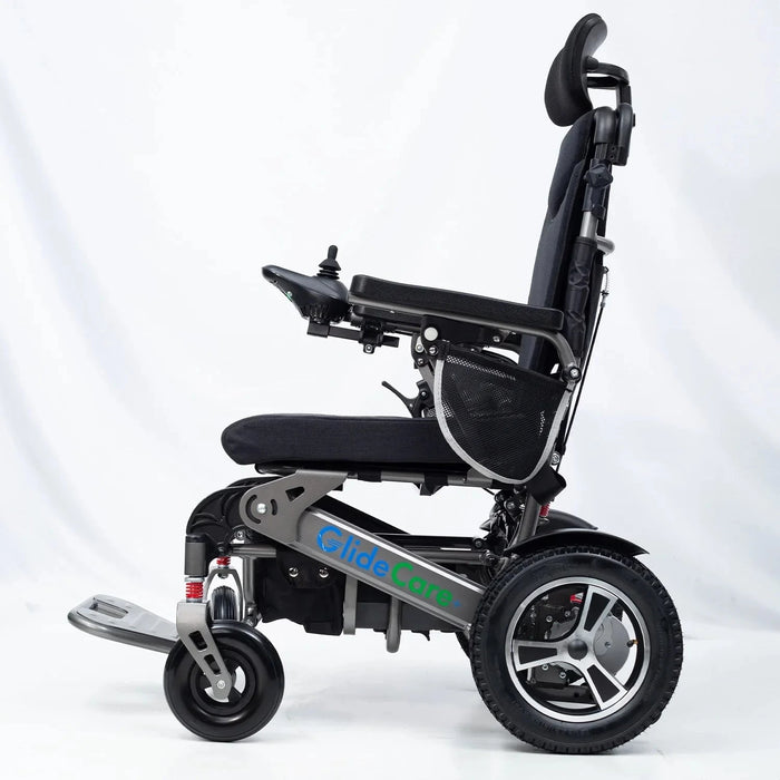 Glide Care G-6R Lightweight Foldable Reclining Electric Wheelchair