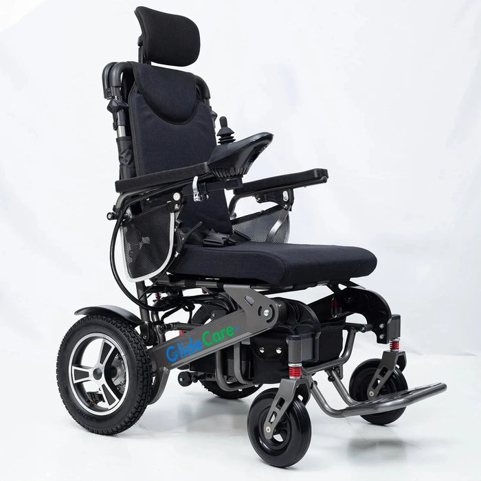 Glide Care G-6R Lightweight Foldable Reclining Electric Wheelchair