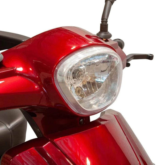 Journey Luxe Scooter Elite Color Red Front Light