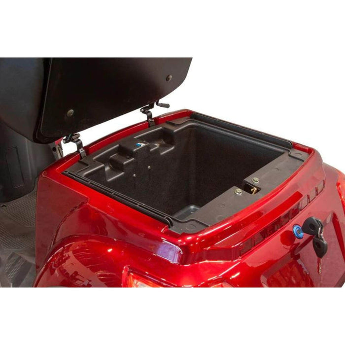 Journey Luxe Elite Scooter Color Red with Big Storage Box