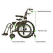 Journey So Lite Wheelchair Features