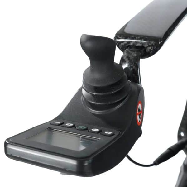 Journey Air Elite Max power chair joystick controller close-up