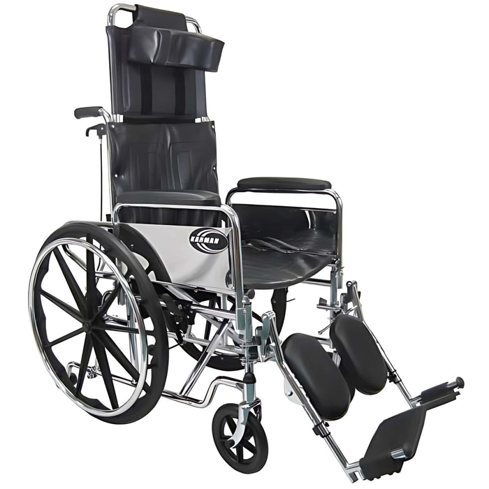 Karman_KN-880_Reclining_Wheelchair_Side_Front