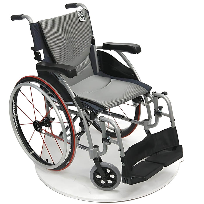 KarmanS-115ErgonomicWheelchairSpinergyWheelsFront