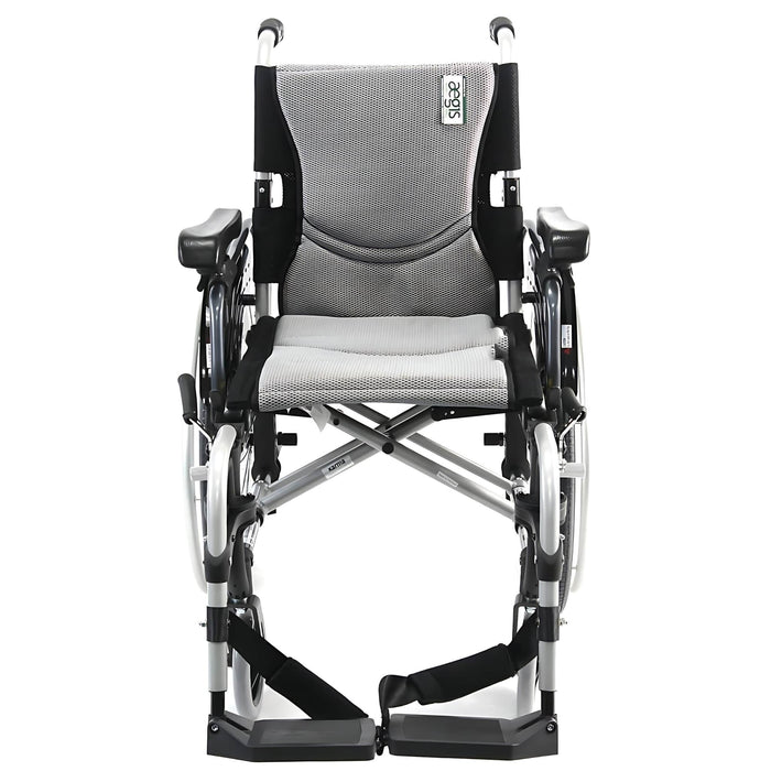 Karman_S-Ergo_305_Ultra_Lightweight_Ergonomic_Wheelchair_Silver_Front