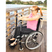 Jackdrive 2.0 Multi Speed Lever Drive Wheelchair Side View Being Used by Lady