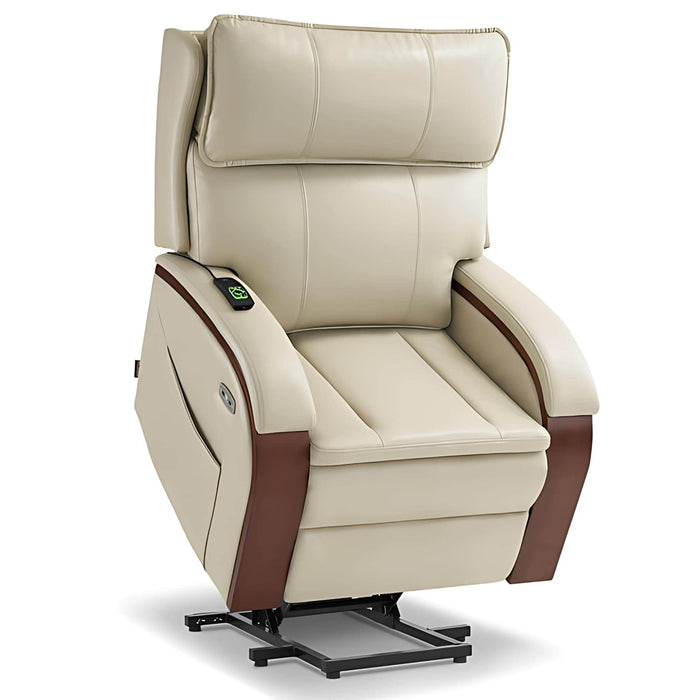 MCombo Power Lift Recliner Chair  Sofa 7917 in Cream White