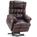 MCombo Power Lift Recliner Chair 7533 Faux Leather Material in Dark Brown