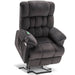 MCombo Power Lift Recliner Chair 7533 Fabric Material in Black